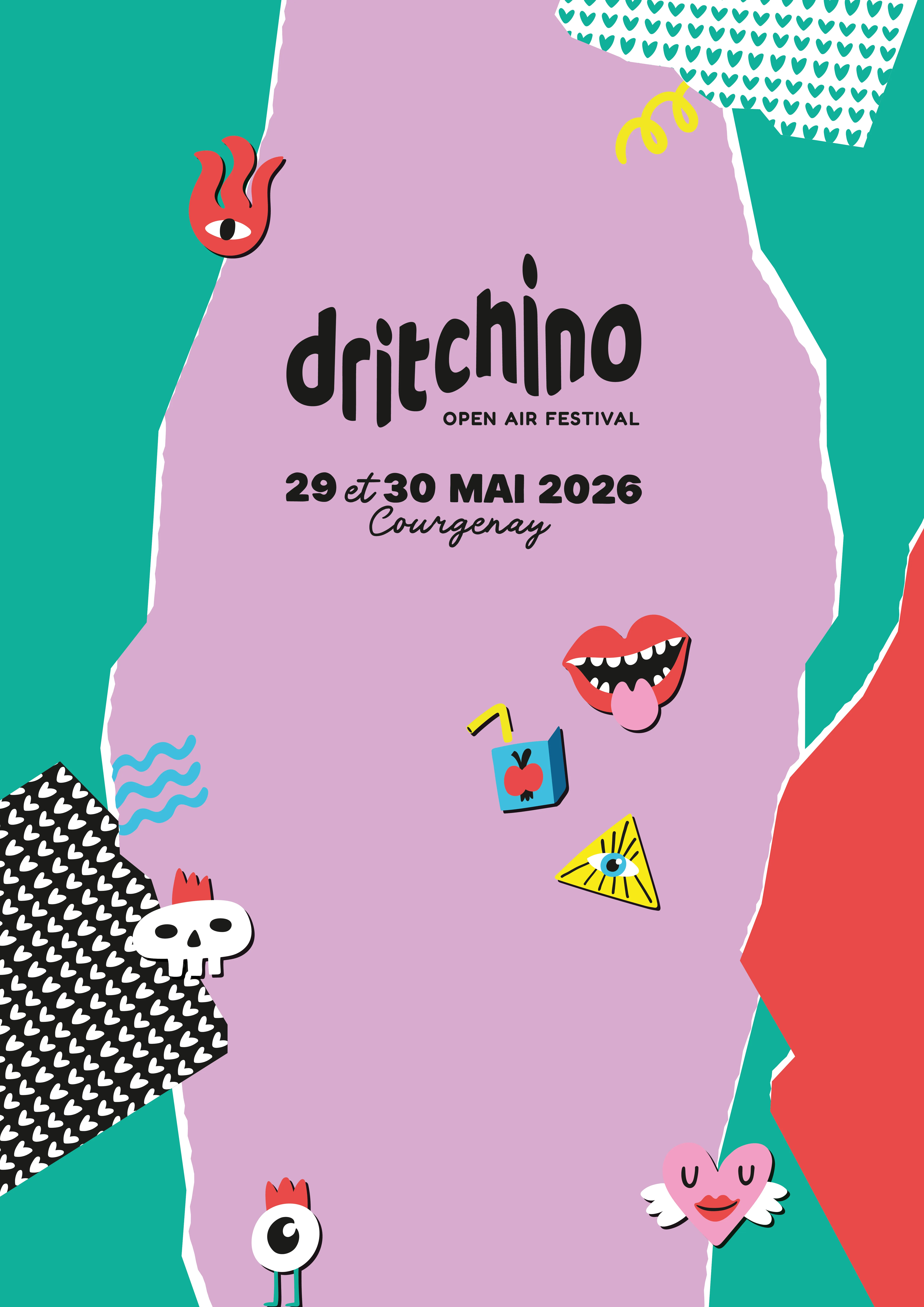Affiche de Dritchino open air festival 2026